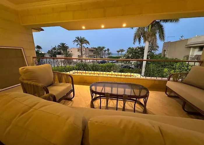 Spacious Family With Garden, Rooftop & Sea Views * Ain Sukhna